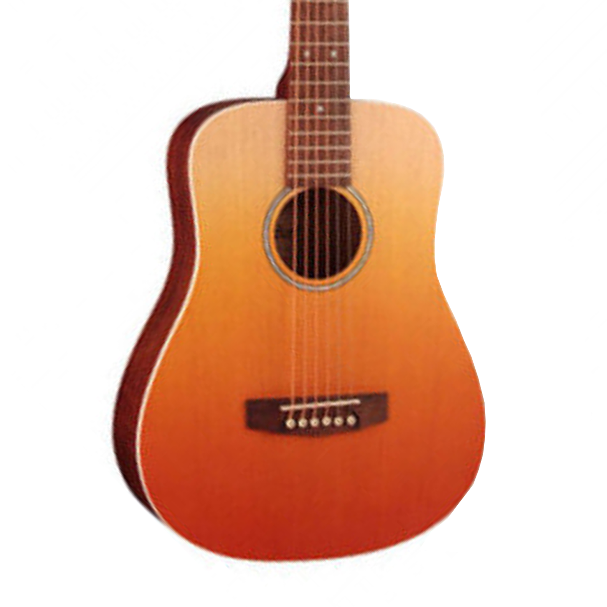 Cort AD Mini E Acoustic Guitar (Orange Burst)